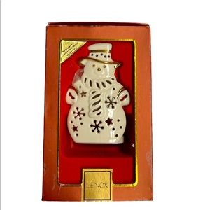 Vintage Lenox Christmas Votive NIB